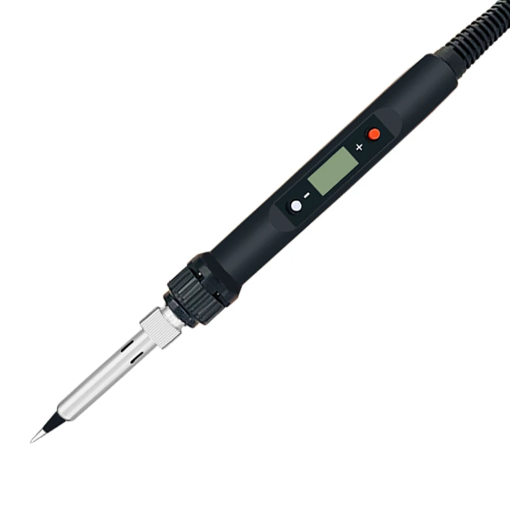 

ABLQ Adjustable Temperature Soldering Iron LCD Welding Tool Solder Equipment Maintenance Tool 220V EU Plug