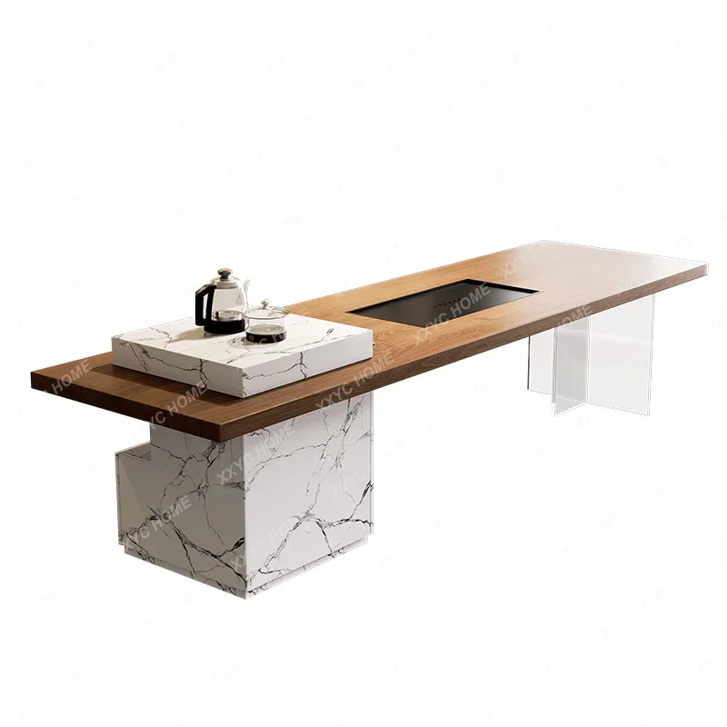 

AAHome Living Room Office Modern High-end Tea Table And Chair Combination