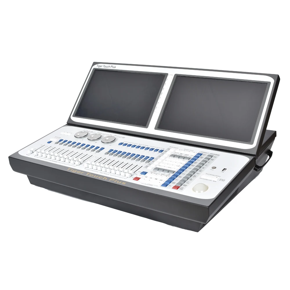 TT Tiger Plus Stage Lighting Console New Version DMX Controller With Touch Console And Electric Lifting Screen