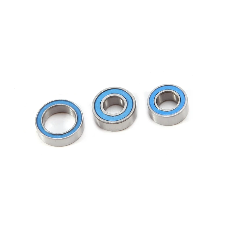 16PCS Rubber Sealed Ball Bearing Kit For Tamiya TT02 TT-02 TT02D TT-02D 1/10 RC Car Upgrades Parts Accessories