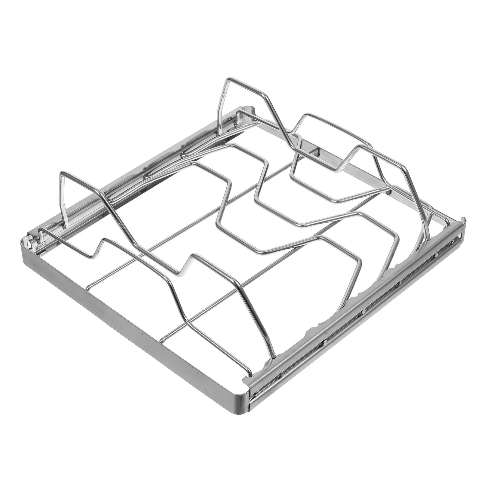 

Портативная стойка для барбекю из нержавеющей стали, уличный гриль для барбекю для кемпинга, пикника, жарки мяса, стейка, курицы, легкий, прочный