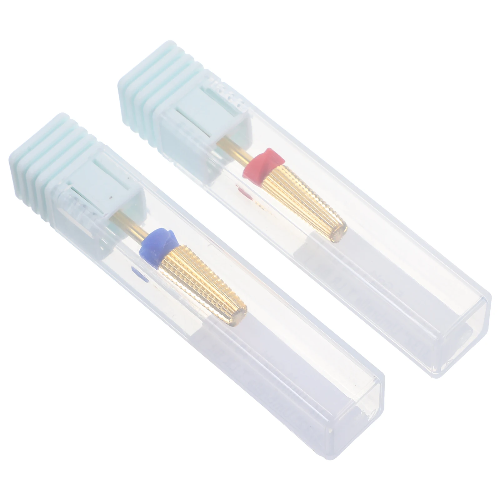 

Набор из 2 фрез для маникюра: насадки для шлифовки акриловых ногтей, удаления кутикулы, для домашнего и салонного использования, твердосплавные насадки для ногтей