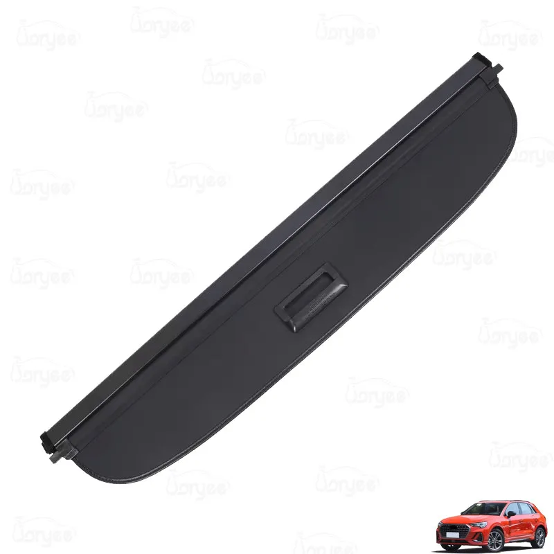 

Retractable Rear Parcel Shelf Roller Blind Boot Load Trunk Cargo Cover Interior Accessory for Audi Q3 2010-2015 2011 2012 2014
