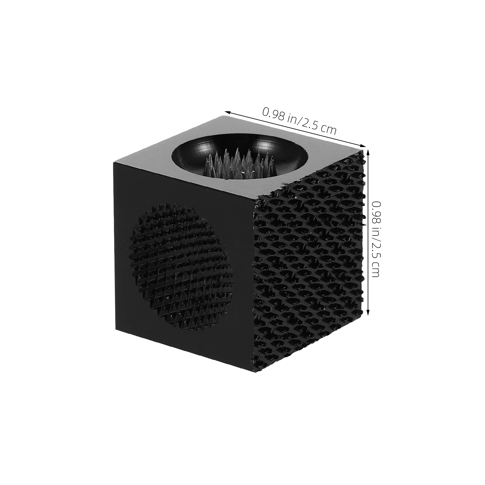 المحمولة البلياردو جديلة تلميح أداة إصلاح مربع المشكل لحمام السباحة السنوكر العظة سبائك الألومنيوم الأسود البلياردو جديلة الملحقات #3