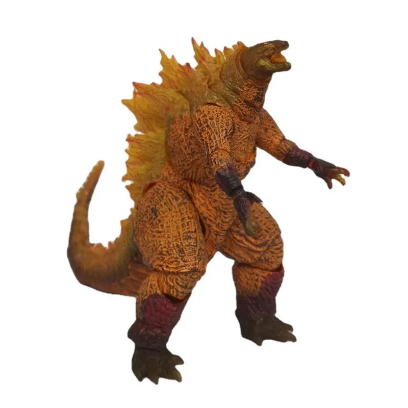 Boxed New Classic Movie Anime 2019 SHM Burning Godzilla Dinosaur Kawaii Figure PVC Model Toys Doll Ornament Gifts - view 5