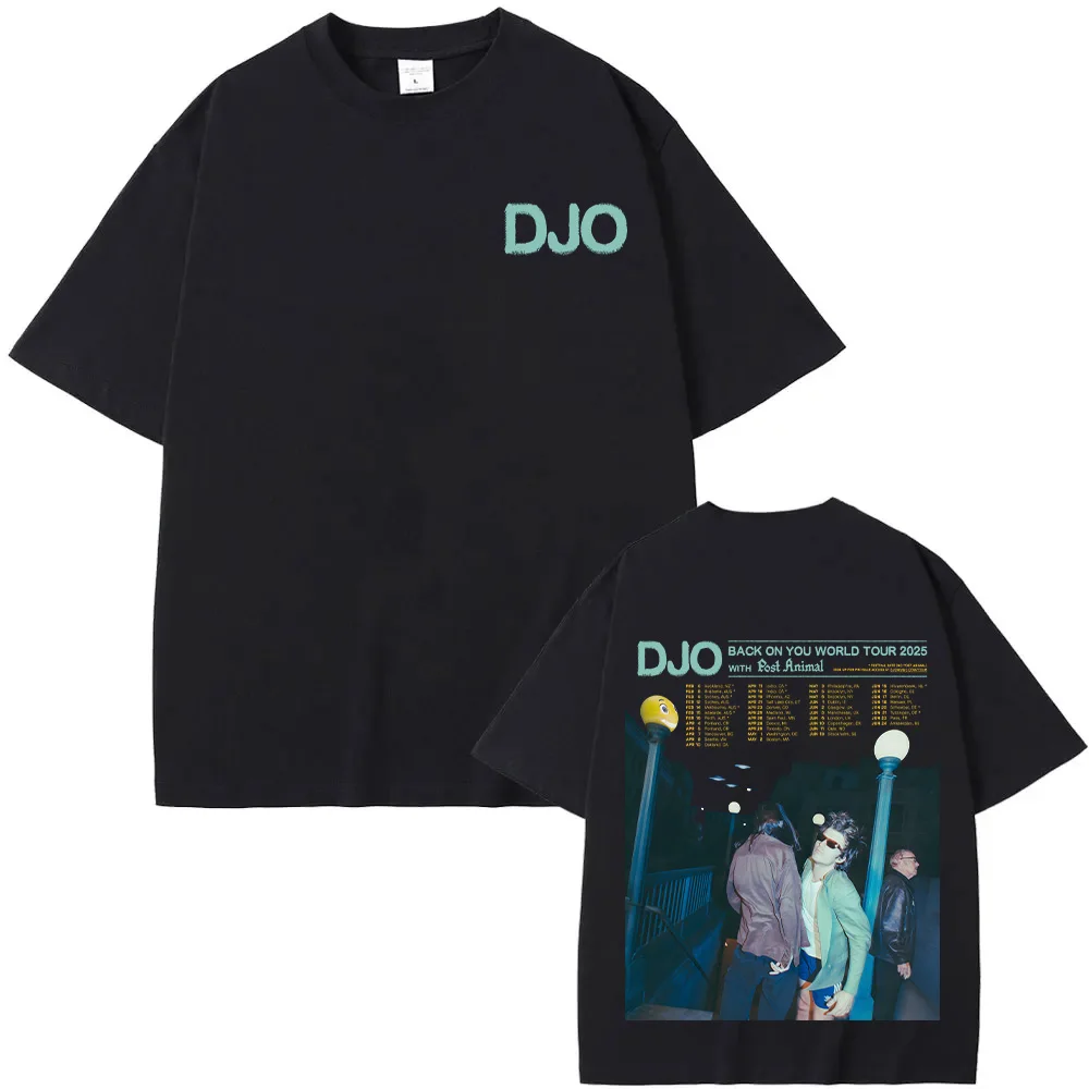 

Djo Back on You World Tour T-shirts Joe Keery New Fans Gift Tee-shirt Unisex Oversized Cotton Streetwear Summer Casual Tops