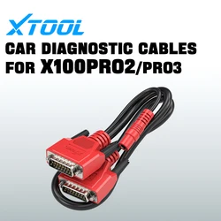 XTOOL Автомобильные диагностические кабели для X100PRO2/PRO3 16pin OBDII адаптер работает с D7 D8 D9 IP616 IP608 IP819 IK618 X100PAD3 X100 MAX