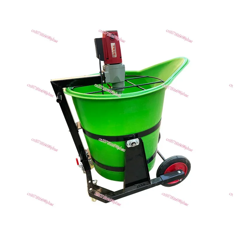 Small Gypsum Self-Leveling Mixer Cement Tilting Agitator Tank Toilet Backfilling Foam Concrete Mixing Machine