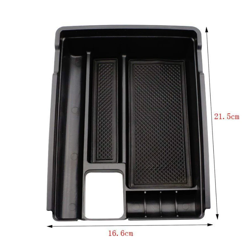 

For Nissan X-Trail 2014-2021 ABS Black Car central control armrest storage box mobile phone storage box Car Accessories