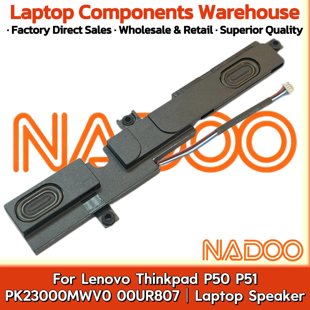 

New Original Laptop Notebook Audio Speaker For Lenovo Thinkpad P50 P51 PK23000MWV0 00UR807 built-in speaker horn audio