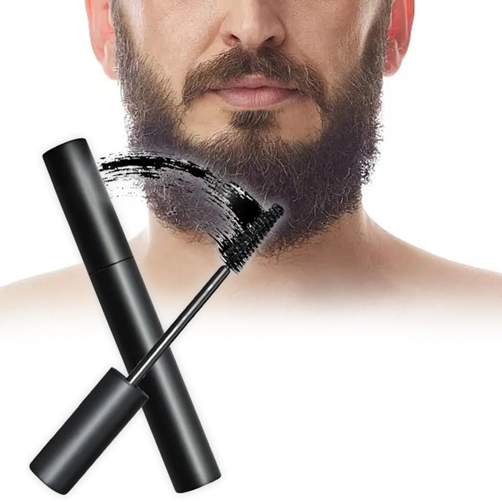 Beard Brush Filler คอนซีลเลอร์ชั่วคราว,Quick Cover Touch up มาสคาร่า,Cover