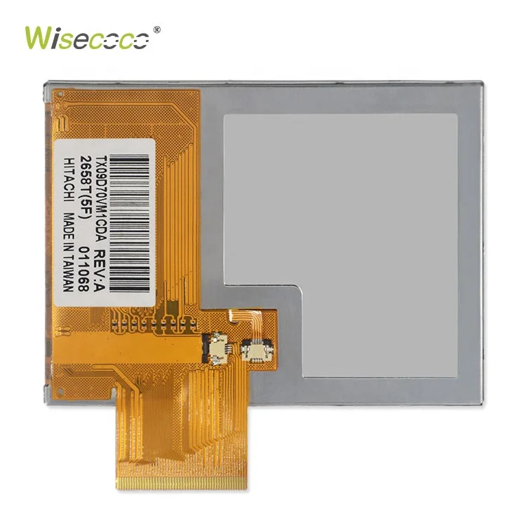 CMOS Interface Portrait Wled Backlight Handheld Pda Display TX09D70VM1CDA 400 Cd/m2 Brightness 3.5 Inch Qvga 240*320 Tft Lcd