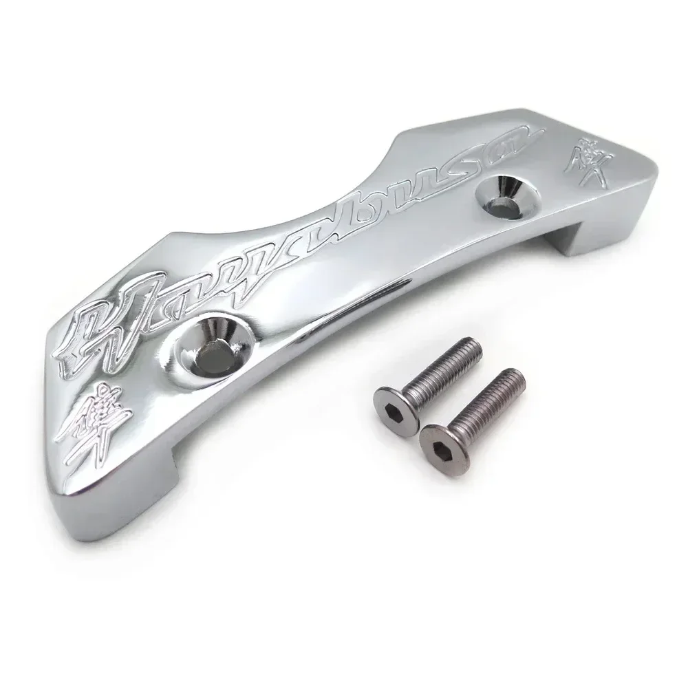 Motorcycle Billet Aluminum Fuel Tank Pads Center Cover For Suzuki Hayabusa Gsx1300R 1997-2023