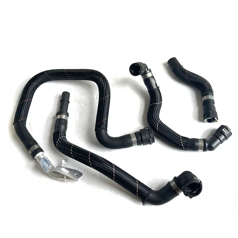 NBJKATO Brand New 4PCS Set Heater Supply Return Hose 68199254AB,52014624AA,52014627AB,68192082AA For Jeep Cherokee