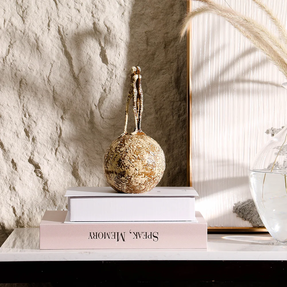 Wholesale  Handmade  Custom Home Decor Metal Casting Home Decor Luxury Ornaments Interior Decoration and Accessories for Home