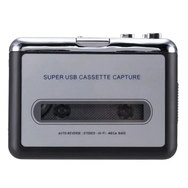 Convert Tape Cassette to MP3, Capture Audio Music, Player on Tape to PC Laptop Via USB Cables, Cassette Player Converter