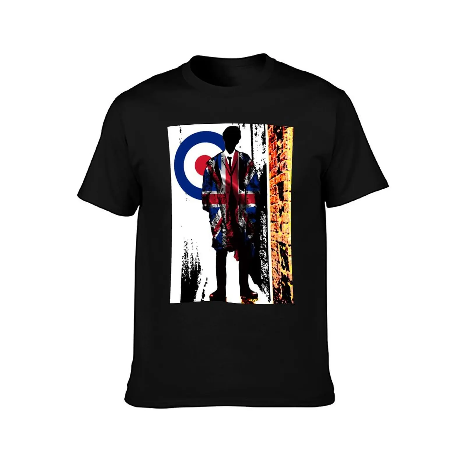 Brighton Famous Mod Alley Pop Art V18a T-Shirt Breathable Workout Short Sleeve Top T-Shirt