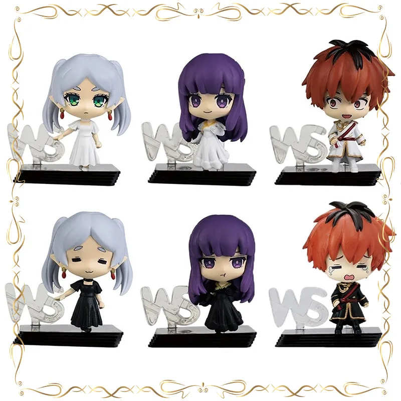 

Папороть черно-белое церемониальное платье моделирование гашапон настольный орнамент фигурка модель игрушки