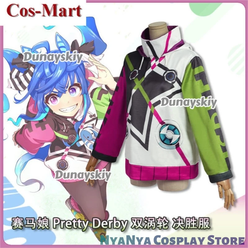 Umamusume Pretty Derby Twin Turbo Cosplay 코스프레 Umamusume Cosplay Twin Turbo 코스프레 Wig Rabbit Boots Halloween Hoodie