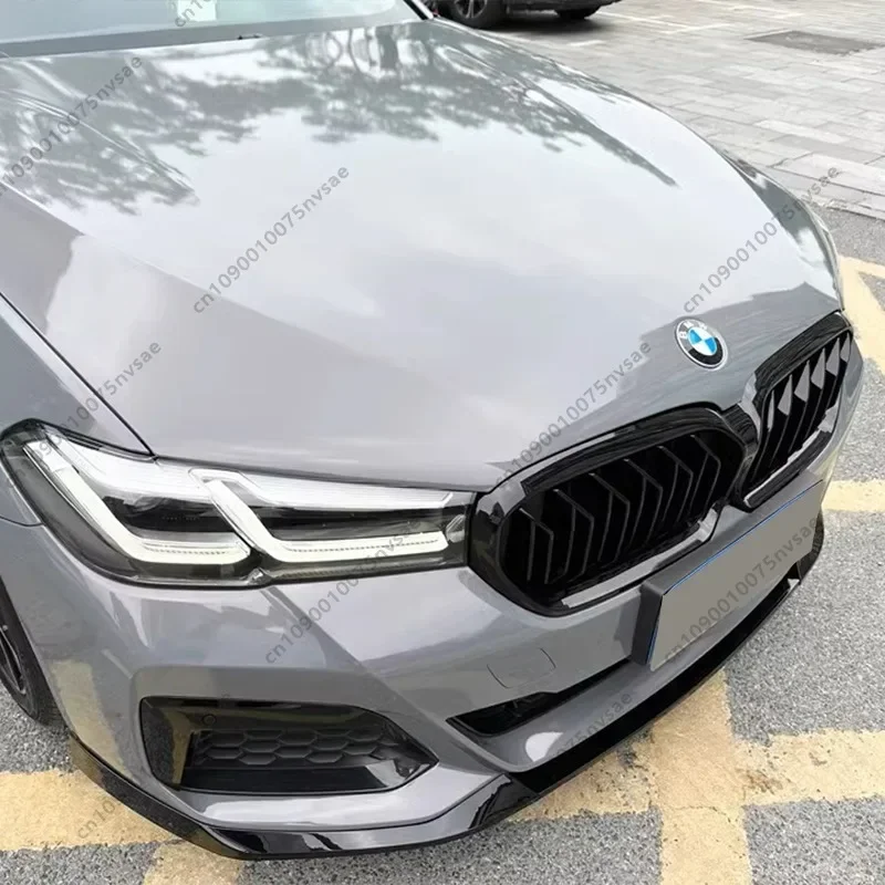 For BMW 5 G30 G31 LCI M-Sport 520i 530i 540i M550i 2020-2023 Front Bumper Lip Spoiler Splitter Front Lip Guard Protector Cover