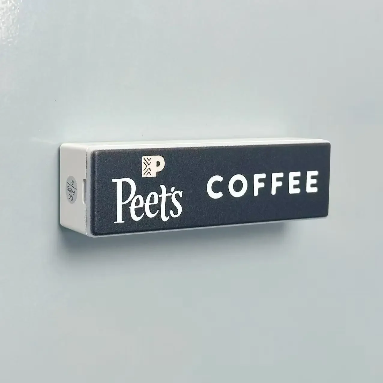 Koffiehoek Creatieve LED-koelkastmagneet Oplichtende magnetische decor voor thuis Mini Pegboard Coffee Shop-verlichting