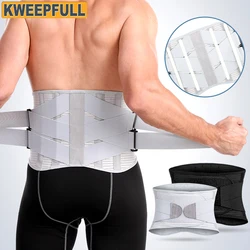 Back Support Lower Back Brace provides Back Pain Relief - Lumbar Support Belt for Men Women Keeps Your Spine Straight Safe