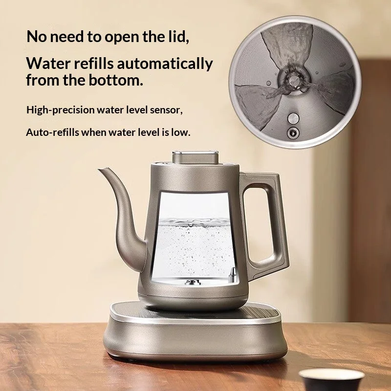 Pure Titanium Fully Automatic Bottom-Filling Integrated Tea-Brewing Electric Kettle With Insulated Constant Temperature