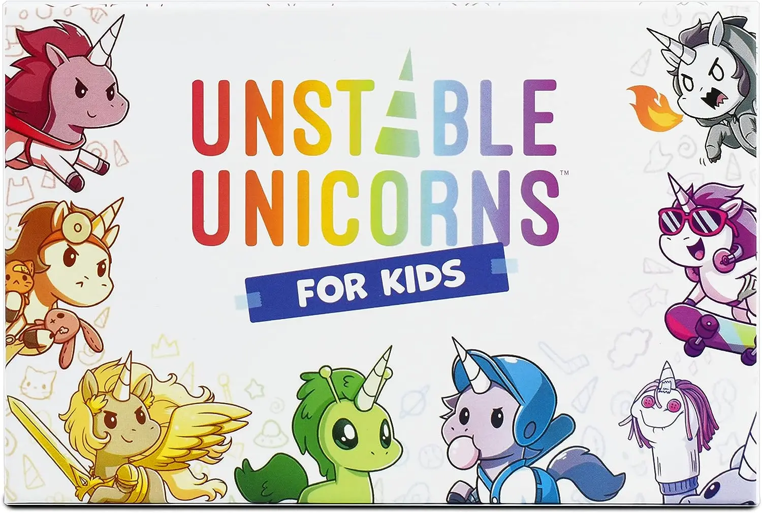 TeeTurtle | Unstable Unicorns | Card Game | Ages 8+ | 2-8 Players | 30-45 Minutes Playing Time | English