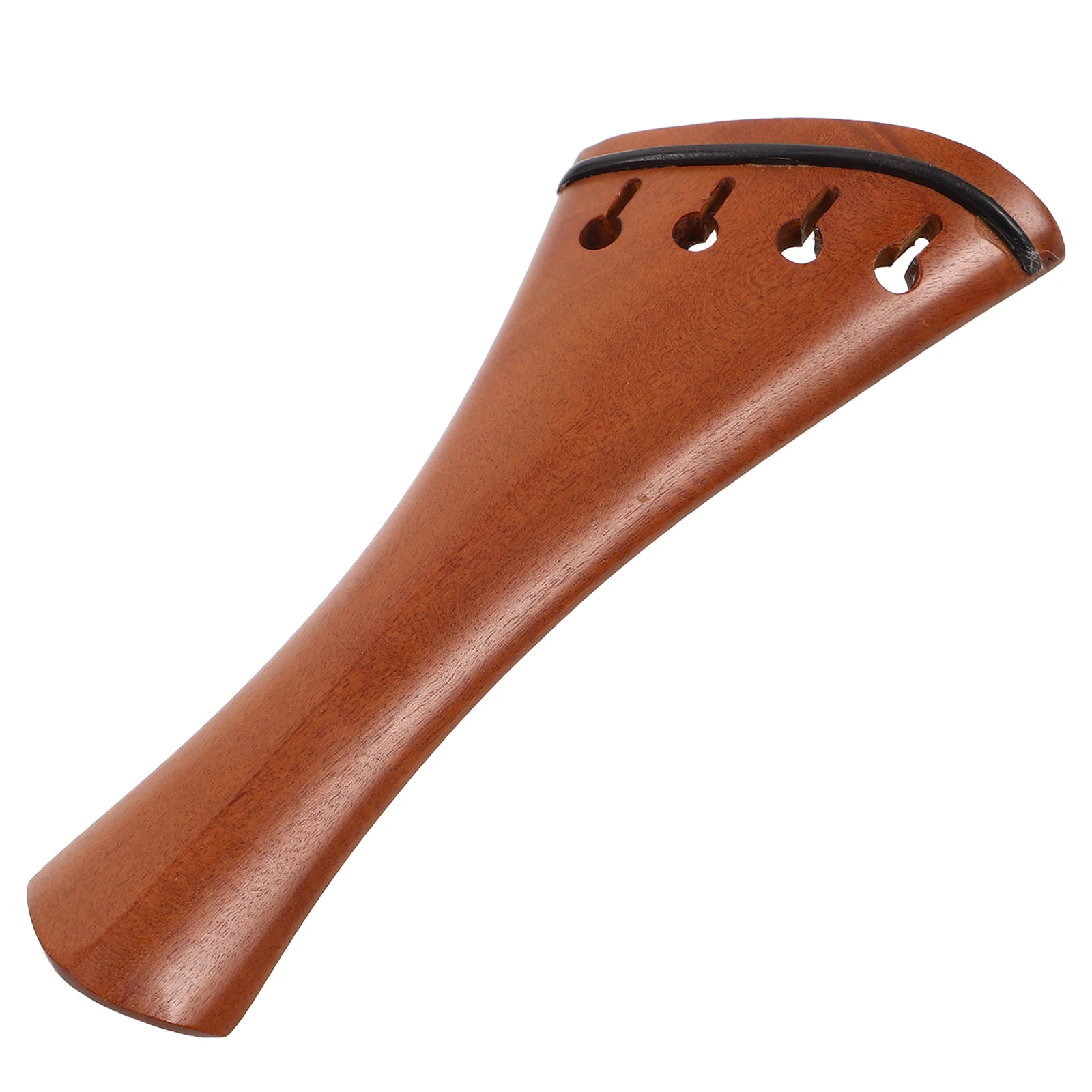 

Violin Fingerboard String Pulling Board Jujube Wood Tailpiece 4/4 Size Replacement Parts Enhance Sound Quality Accessories