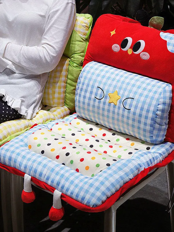 

Office Chair Cuion Ba Support Winter Student Dormi Cuter Chair Pad Breathable Anti-Slip Square ape Ergonomic Design