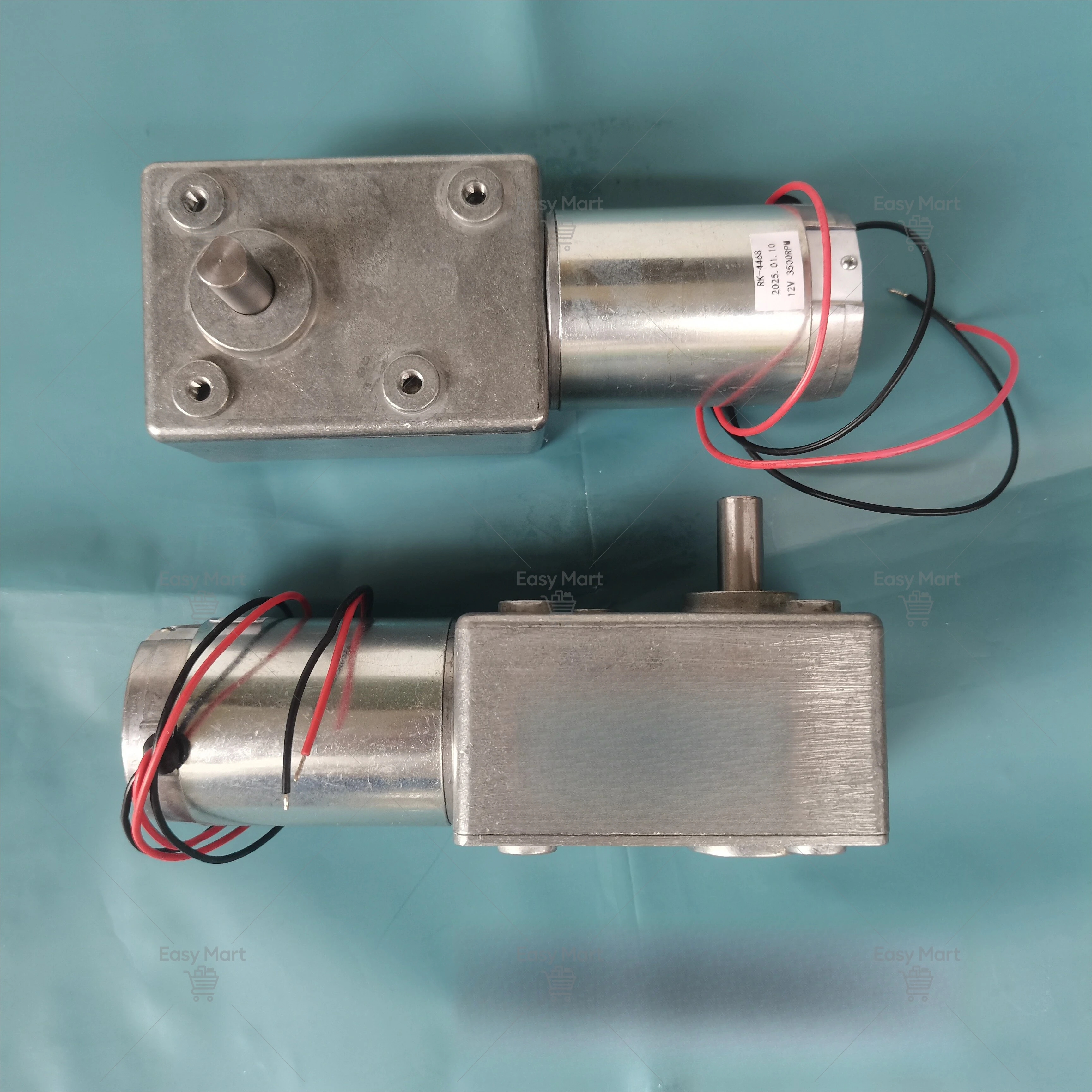 High Torque Square Gearbox with Self-Locking Motor Worm Gear 12v 24v 600JSX -4468