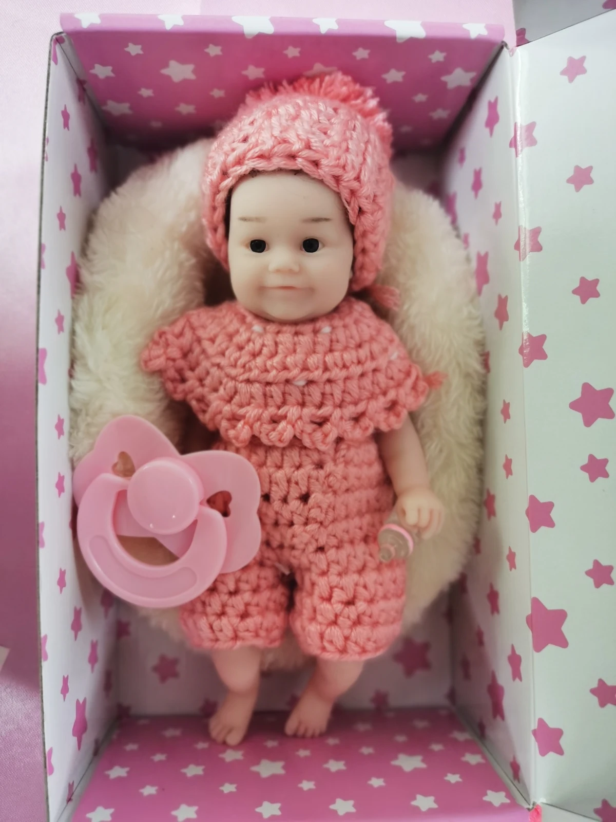 6inch Mini Reborn Baby Doll Maddie Reborn Baby Girl Silicone Body Realistic Artificial Soft Toy with Rooted Hair Dropshipping