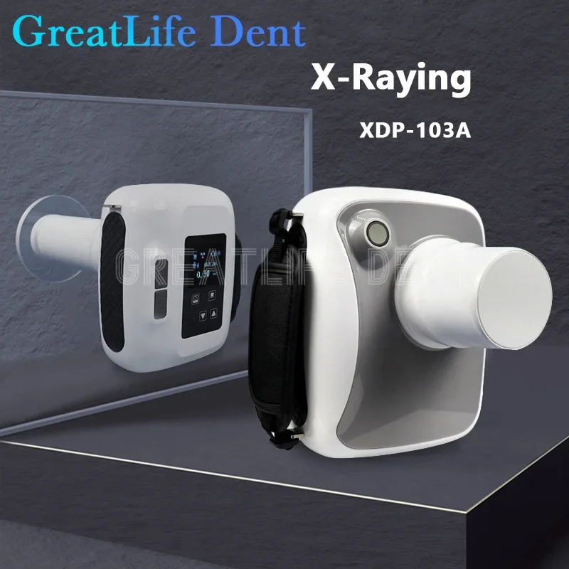 

GreatLife Dent Dental Hyperlight Mini Portable X-ray Machine Compatible Digital Radiovisiograph X Ray With Rvg Sensor Film Image