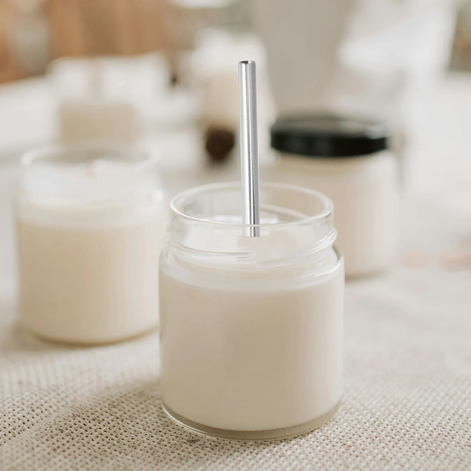 

10Pcs Wick Fixing Tube Stable Holding DIY Projects Professional Quality Accessories Wick Placing Tube Wax Core Holder