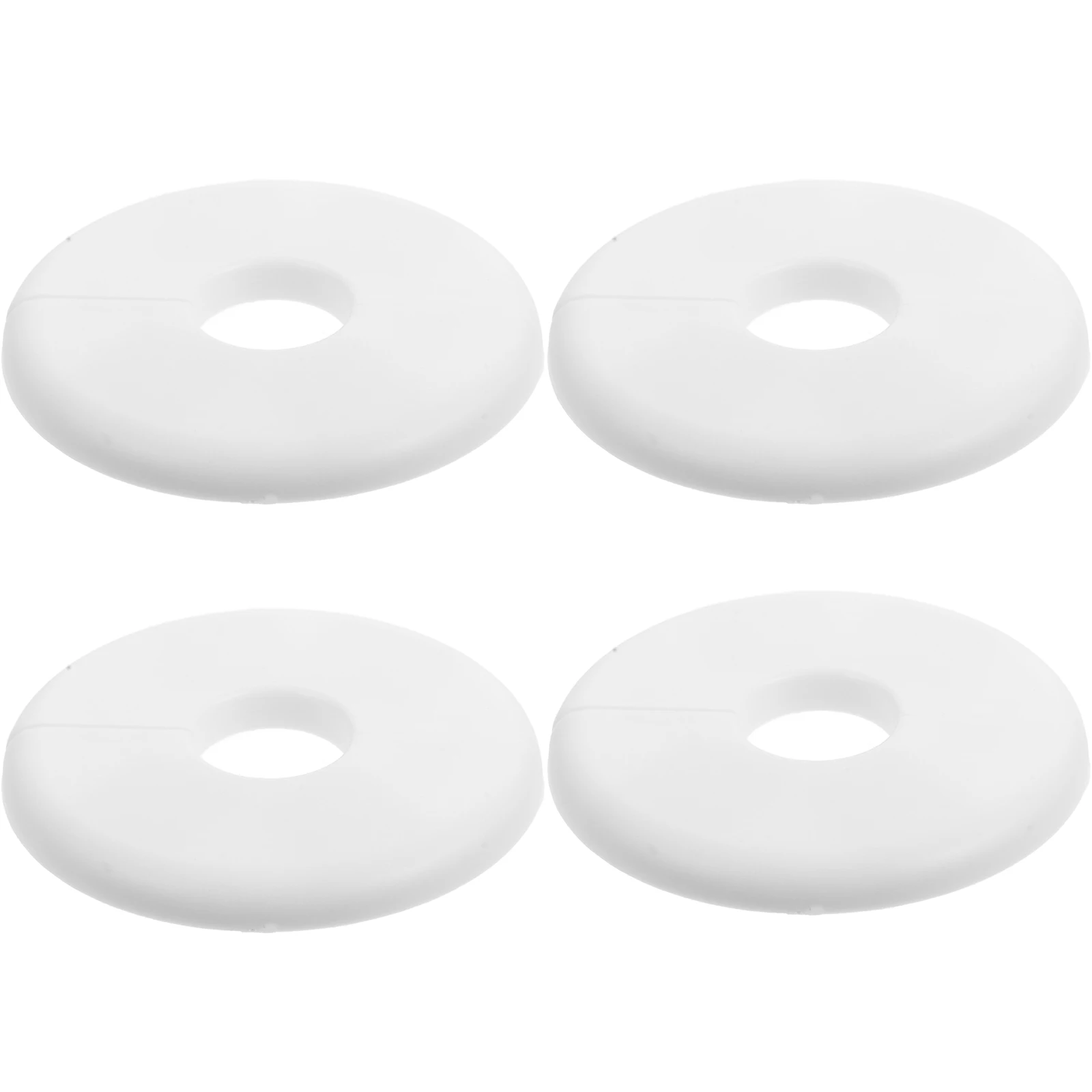 

4pcs Pool Ladder Cover Wall Split Flange For Inground Pool Plumbing Pipe Hole Protection Handrail Tubing Shielding Plate