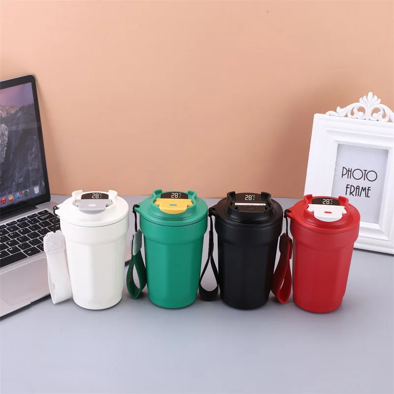 New 316 stainless steel insulated cup, cola coffee cup, portable double-layer vacuum car carrying cup, advertising cup