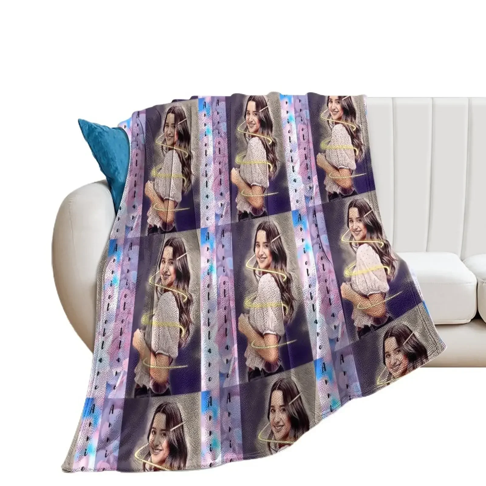 

Annie leblanc Throw Blanket anime Weighted Soft Plaid warm for winter Blankets