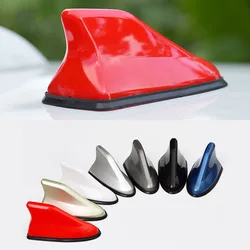 Car shark antenna Car Antennas Shark Fin Antenna Auto Radio Signal Aerials Roof Antennas for universal car model Car Styling