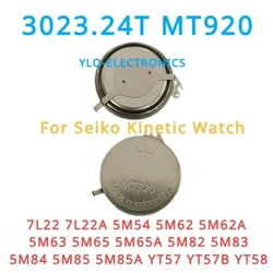 1pcs 3023.24T 3023-24T MT920 with Feet 3023 24T 302324T Original New for Seiko Kinetic Watch Rechargeable Battery Capacitor