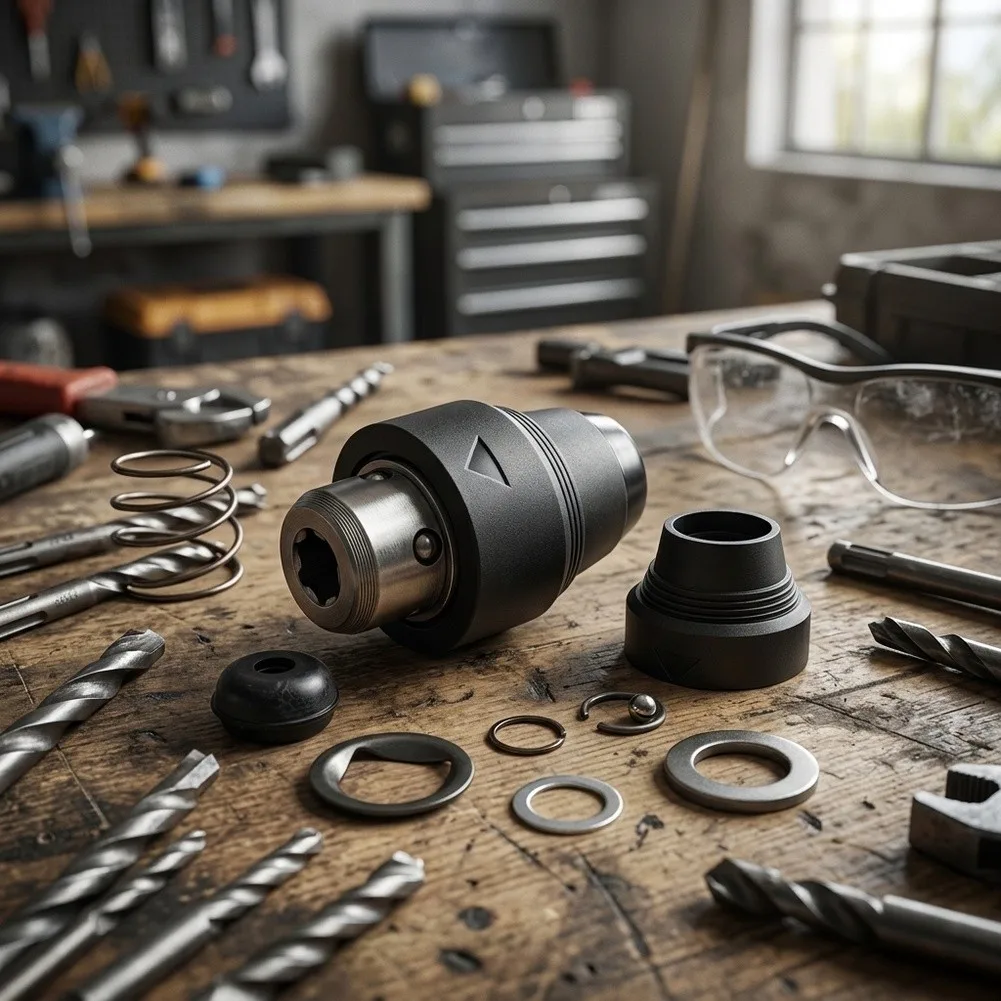 GBH2-26 Drill Chuck For Replacement Parts Set for GBH2 26DRE For Hammer Drill Use in Standard Rotary Operations