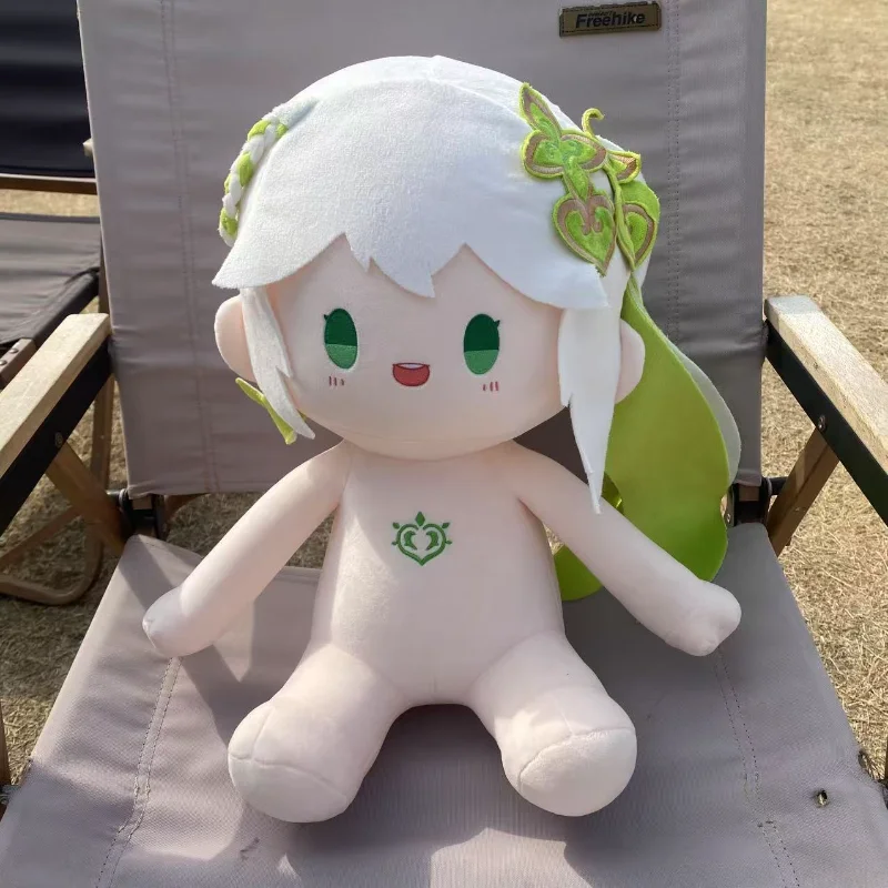 40CM Anime Genshin Impact Nahida atrybut postawa siedząca pluszowa lalka kreskówka bawełniane nadziewane zabawki pluszowy prezent na boże narodzenie śliczne