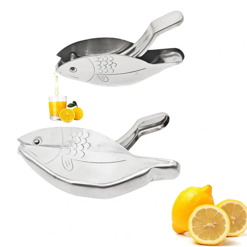 Hand Juicer for Orange Juice Extractor Juicer Handheld Fruit Squeezer Portable Fish-shaped Citrus Press for Orange Pomegranate