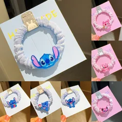 Disney Cartoon Stitch Girls Hair Rope Anime Lilo & Stitch Band Hair Accessoires Girl Trendy Fashion Accessories Birthday Gifts