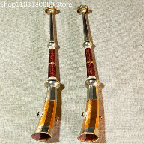 47 cm Cobre rojo Cobre blanco Entrenamientos rituales budistas tibetanos Kangling Gangdong