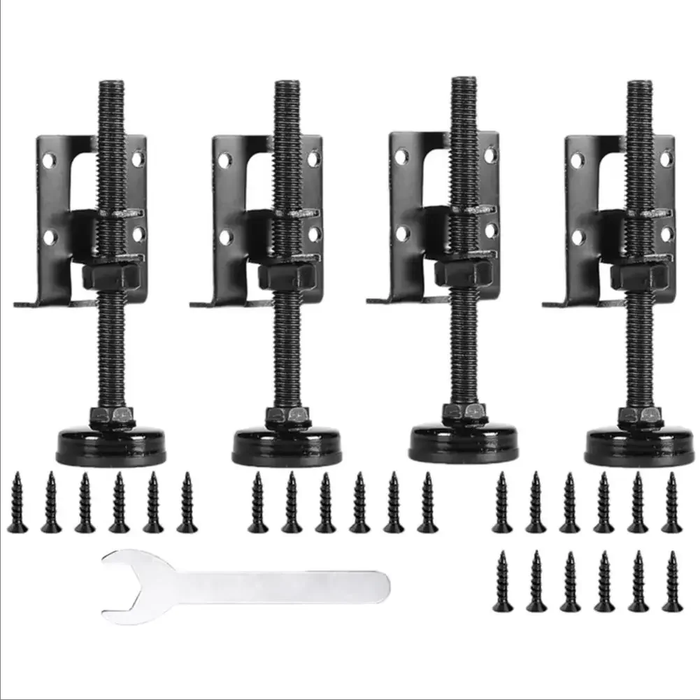 4Pack Furniture Leveling Foot Heavy Duty Leveling Foot For Furniture Levelers Adjustable Table And Chair Support Load Adjustable