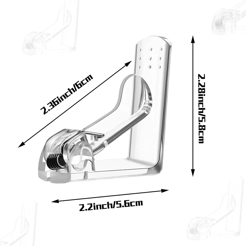 5/1PCS Transparent Tablecloth Clamps With spring Table cloth Clips Table Cover Fixation Bracket for Wedding Party Home Supplies