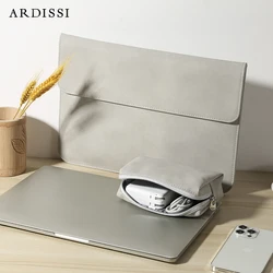 ARDISSI Sleeve Case for Huawei MateBook D14 D15 D 14 15 X Pro 13 Inch 16 B E 12 11 Leather Cover Bag Handbag Briefcase 2021 2022