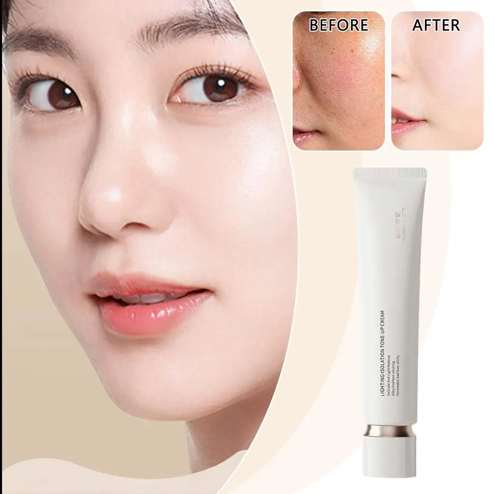 Natural Brightening Primer Moisturizing Refreshing Non-greasy Oil-controlling Makeup Moisturizing Cream Isolation Pearlesce S3E8