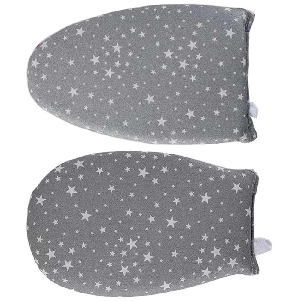 

2pcs Anti scalding Gloves Mini Ironing Board H held Steamer Pad Clothes Heat Resistant Gloves Practical Mitts Portable