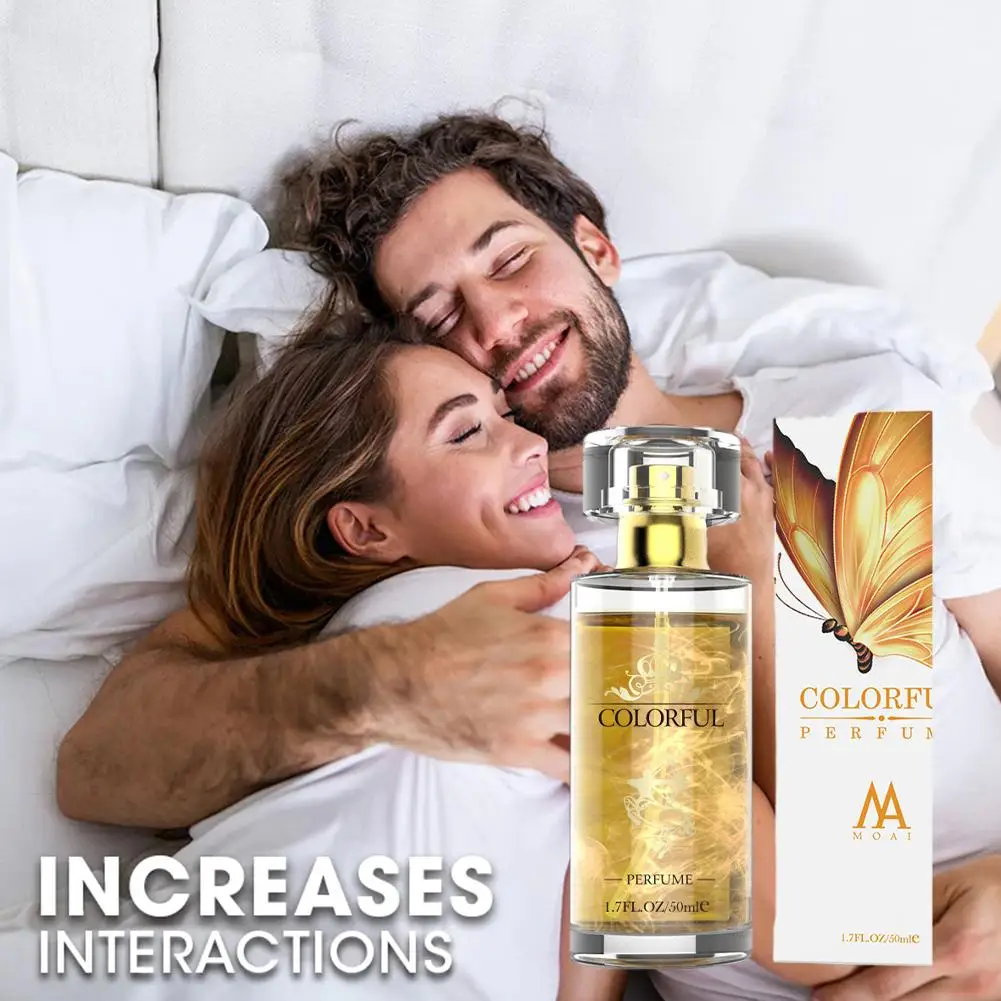 50 ml Pheromon-Parfüm, sehr attraktives Pheromon-Köln für Männer und Frauen, elegantes ätherisches Pheromonöl, Unisex-Attraktion